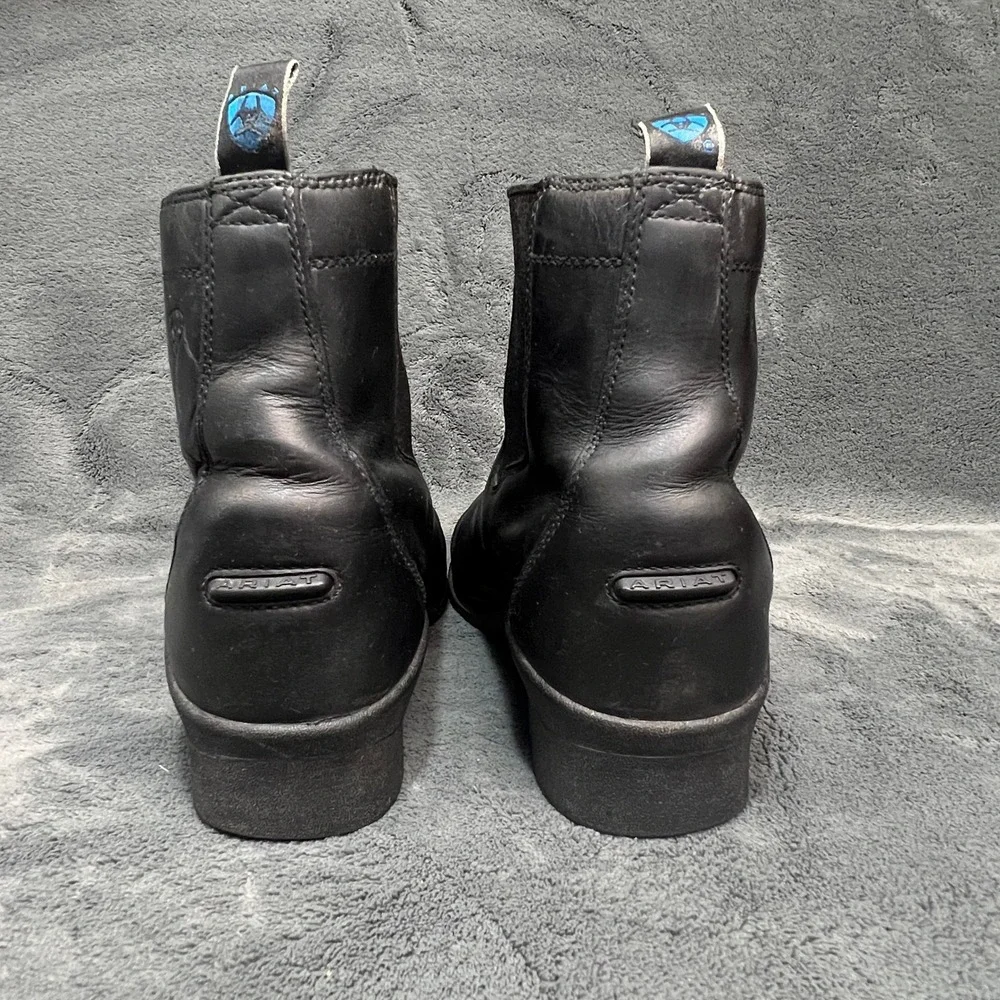 Ariat Cobalt VX Black Leather Front Zip Paddock Riding Boots Womens 9.5B